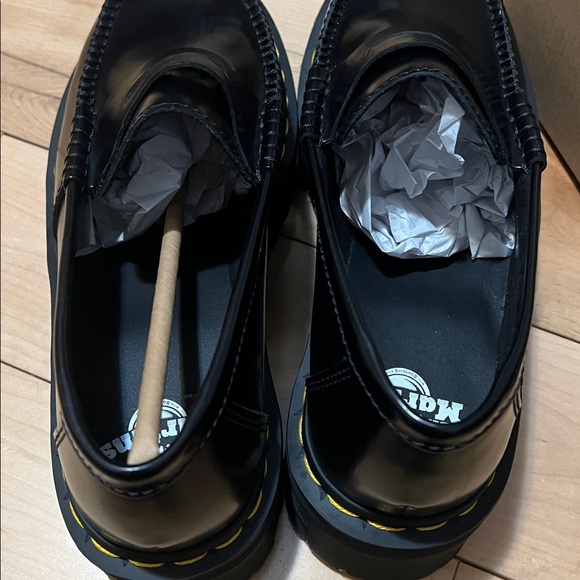 Dr. Martens Black Leather Loafers Penton II Quad - Picture 6 of 10